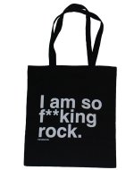 F**king Rock Tote Bag (Black)