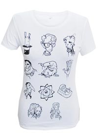 Women's Woody Allen Jesus T-Shirt